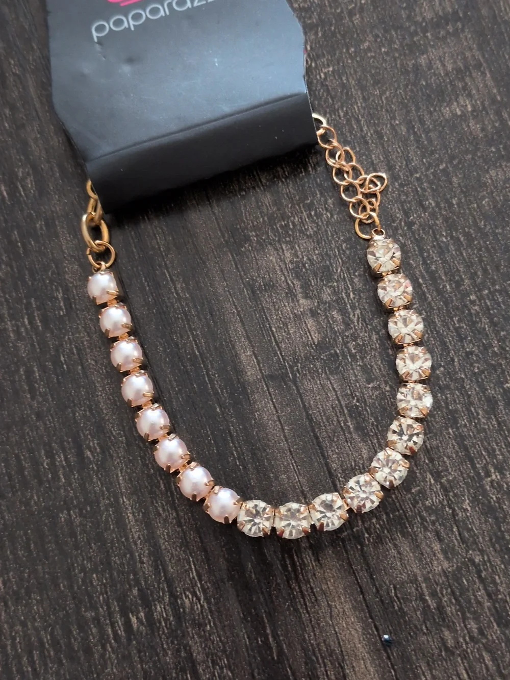 Paparazzi Pearl & Jewled Bracelet NWT
